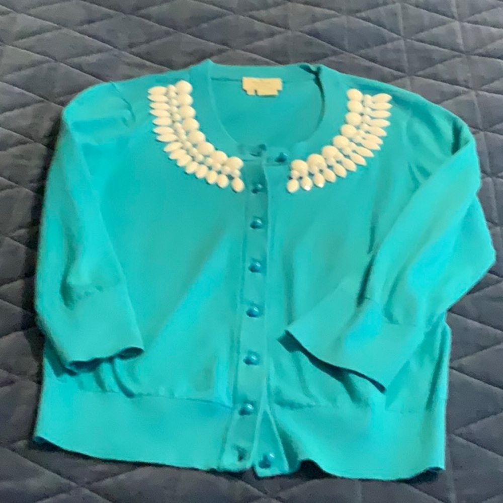 Kate Spade cotton cardigan.